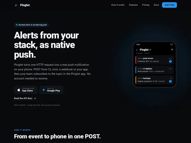 Preview of Pinglet