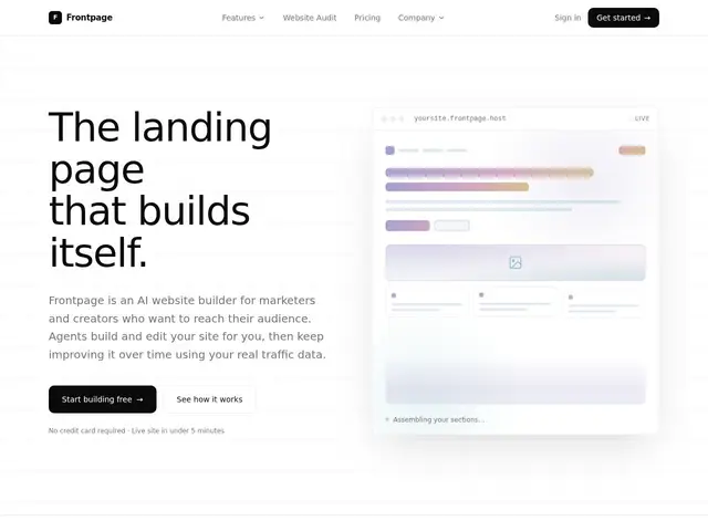Preview of Frontpage