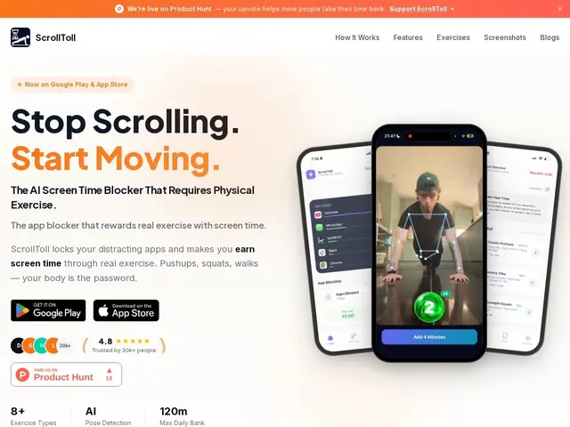 Preview of ScrollToll
