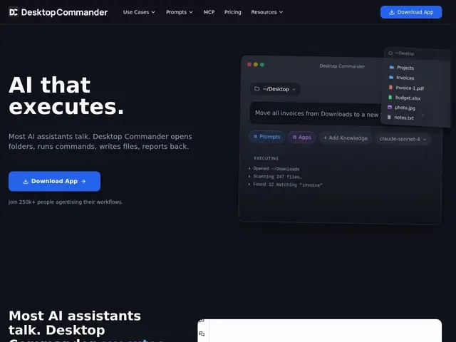 Preview of Desktop Commander