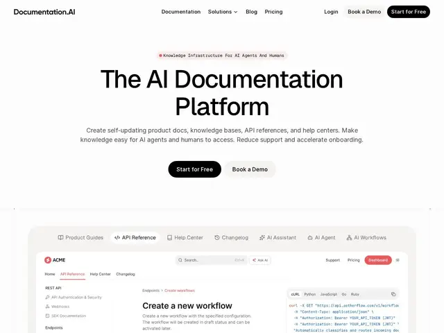 Preview of Documentation.AI