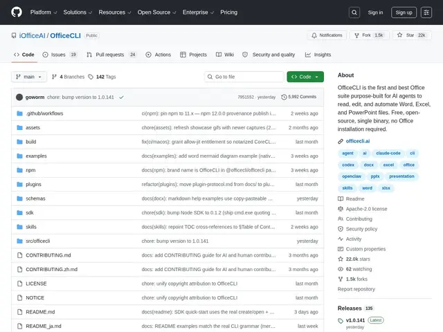 Preview of OfficeCLI