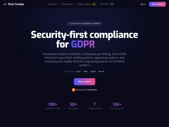 Preview of Strac Comply