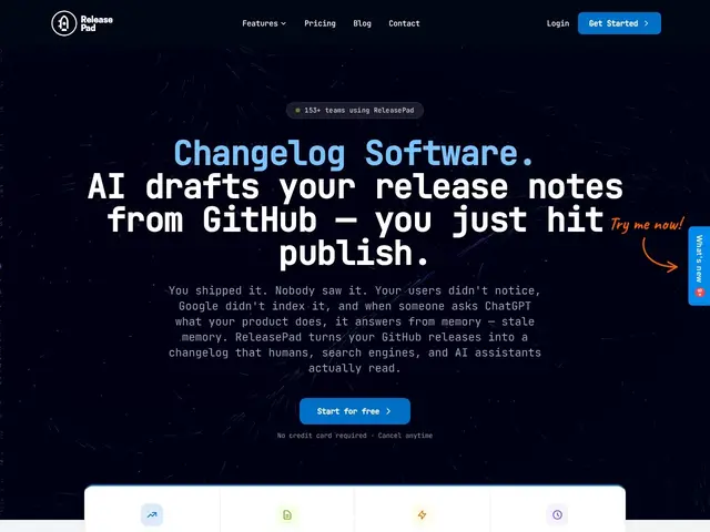 Preview of ReleasePad