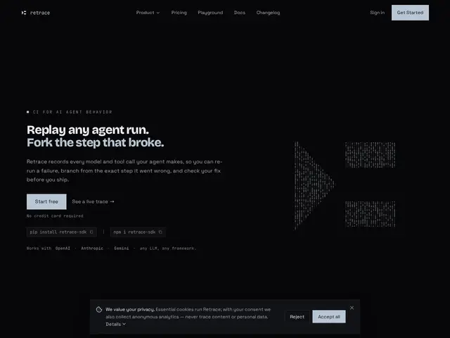 Preview of Retrace