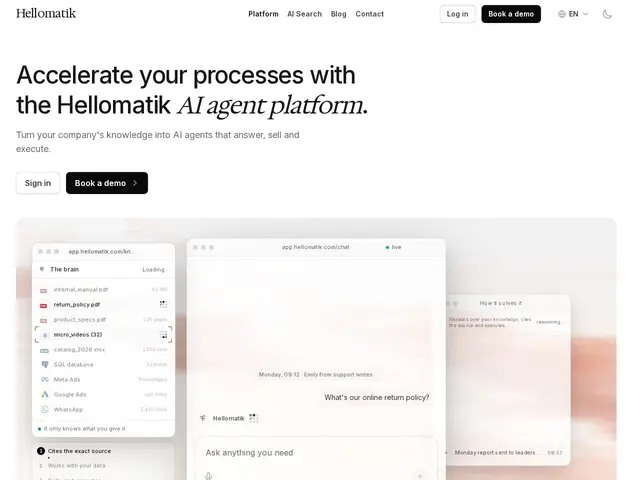 Preview of Hellomatik