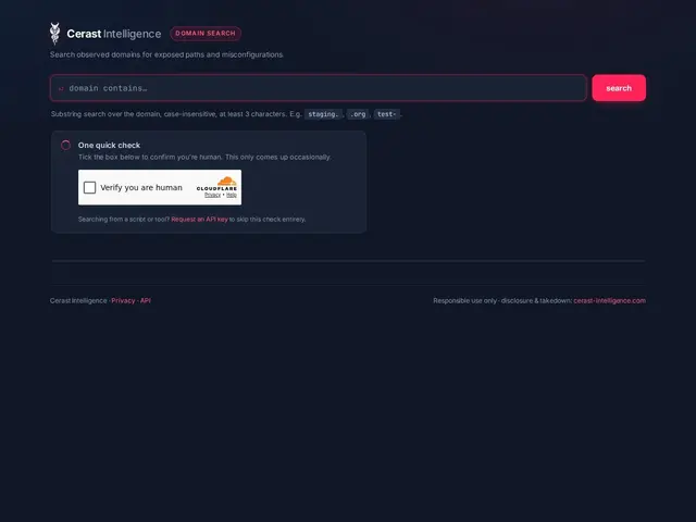Preview of Cerast Intelligence