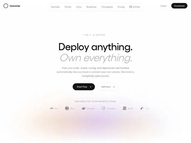 Preview of Openship