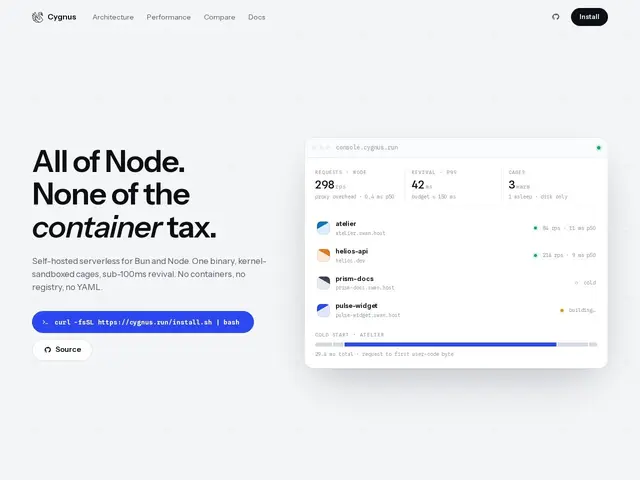 Preview of Cygnus