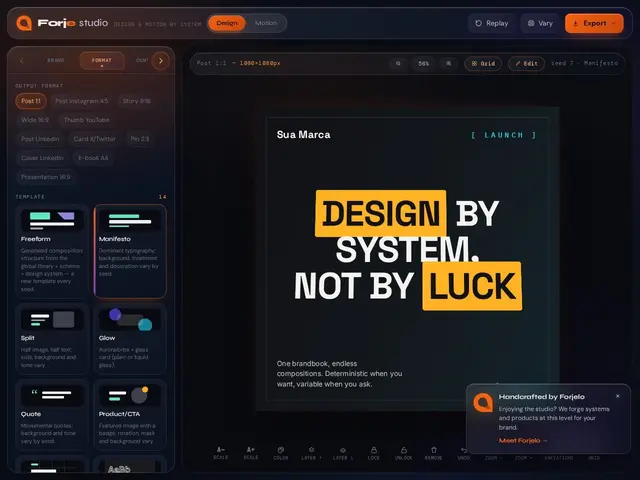 Preview of Forje Studio