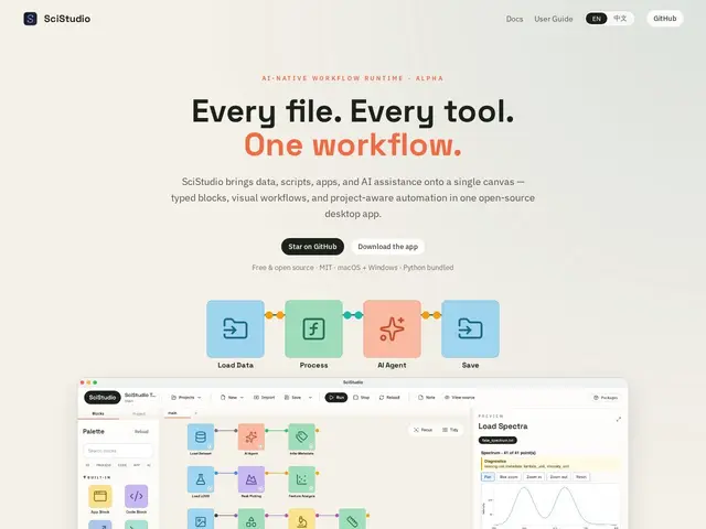 Preview of SciStudio