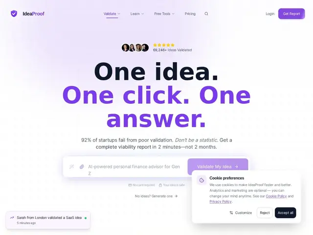 Preview of IdeaProof