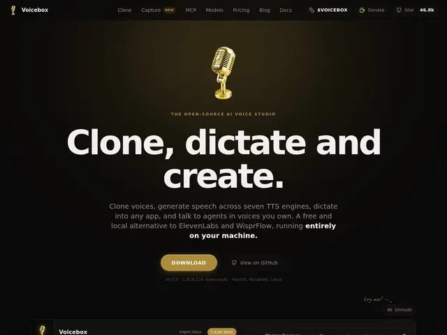Preview of Voicebox