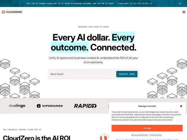Preview of CloudZero