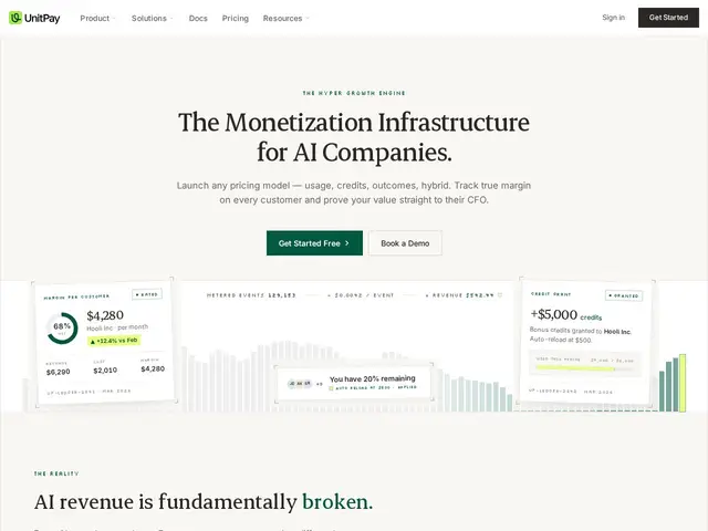 Preview of UnitPay