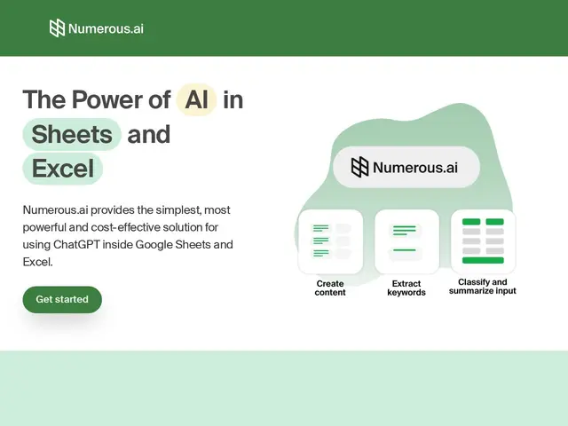 Preview of Numerous.ai