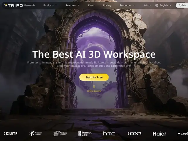 Preview of Tripo 3D