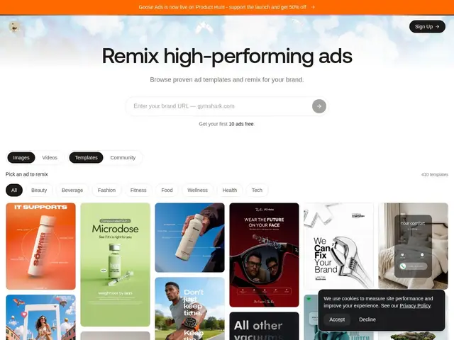 Preview of Goose Ads