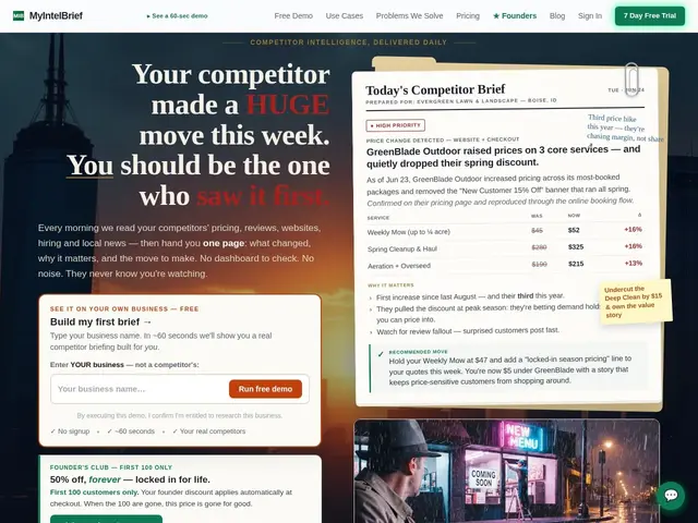 Preview of MyIntelBrief