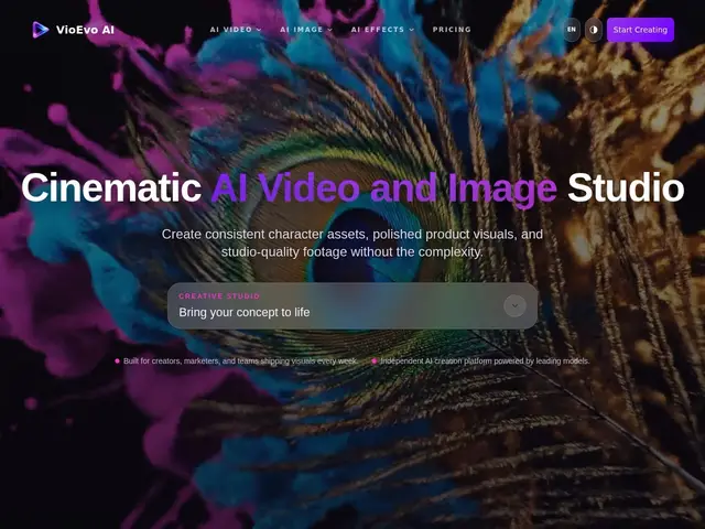 Preview of VioEvo AI