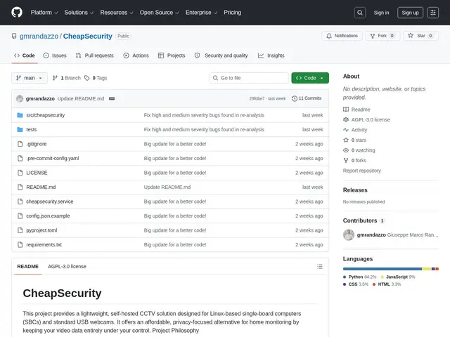 Preview of CheapSecurity