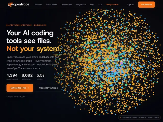 Preview of OpenTrace