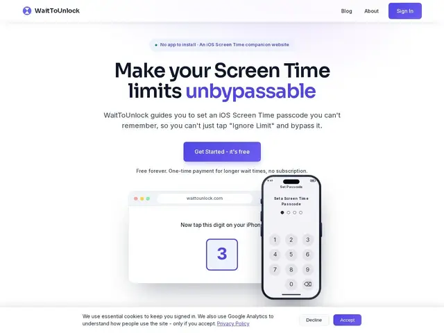 Preview of WaitToUnlock