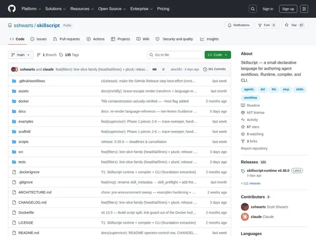 Preview of Skillscript