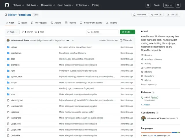 Preview of Routiium