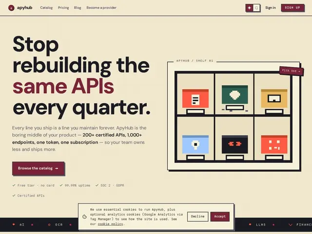 Preview of ApyHub