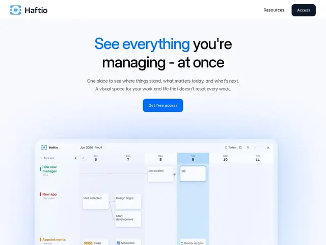 Preview of Haftio