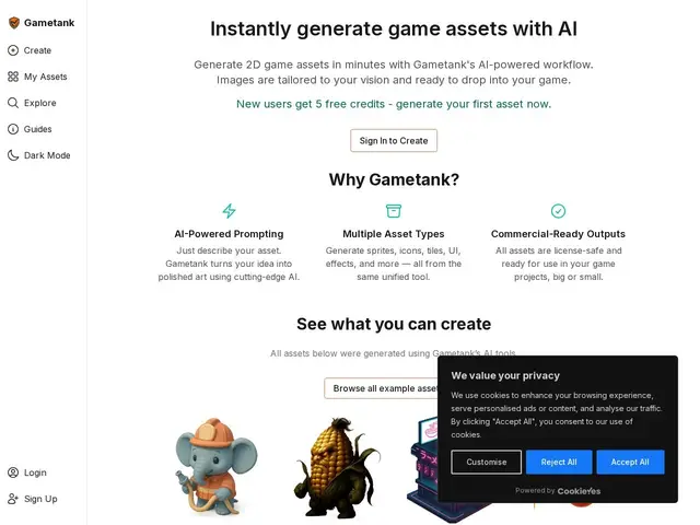 Preview of Gametank