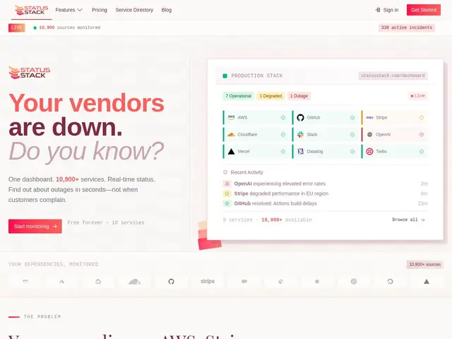 Preview of StatusStack