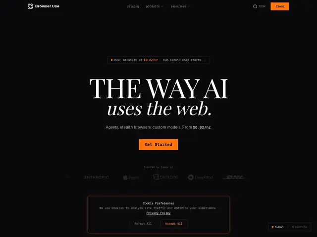 Preview of Browser Use