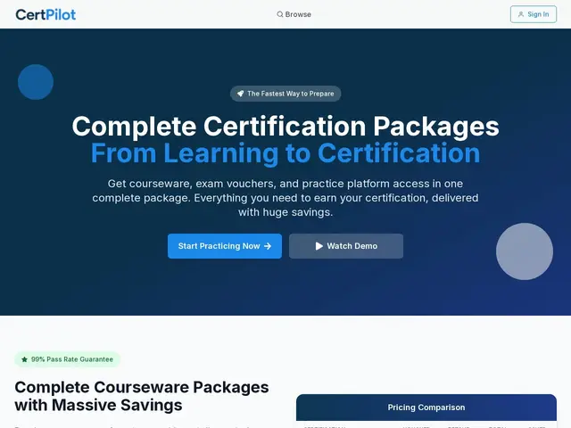 Preview of CertPilot