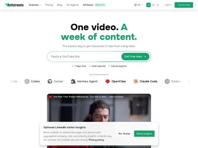Preview of BlitzReels