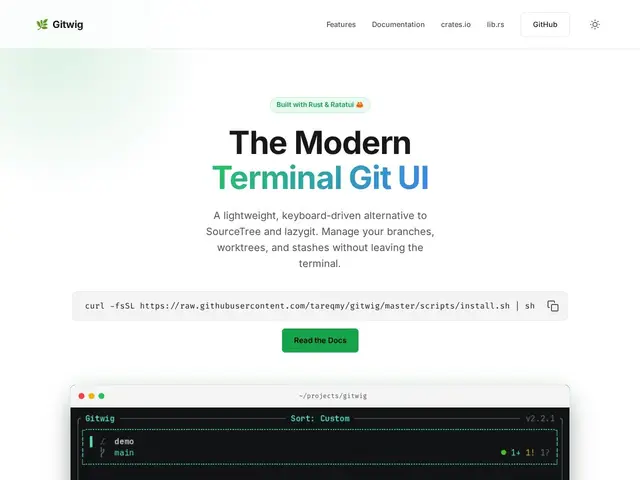 Preview of Gitwig