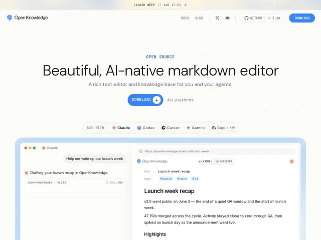 Preview of OpenKnowledge