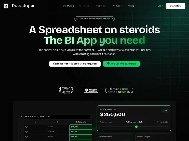 Preview of Datastripes