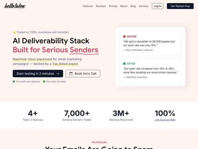 Preview of HelloInbox
