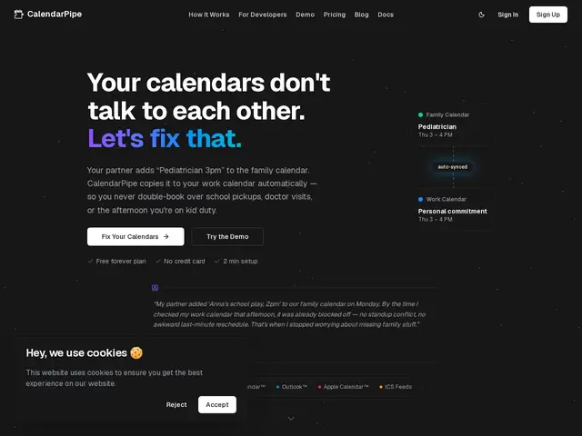 Preview of CalendarPipe