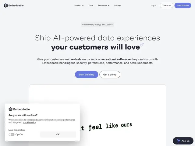 Preview of Embeddable