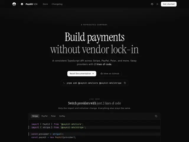 Preview of PayKit SDK