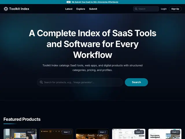 Preview of Toolkit Index