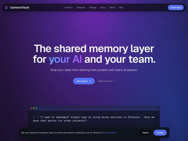 Preview of ContextVault