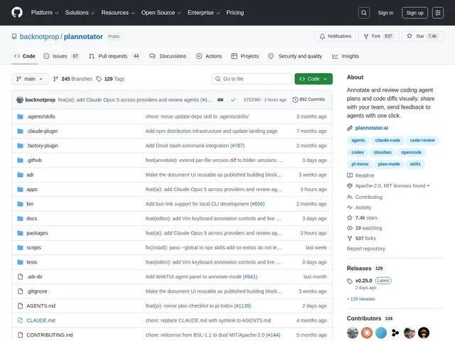 Preview of Plannotator