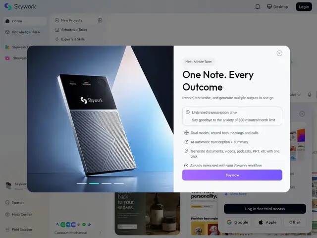 Preview of Skywork