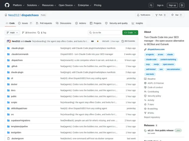 Preview of DispatchSEO