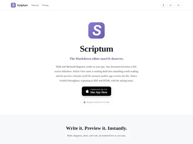 Preview of Scriptum