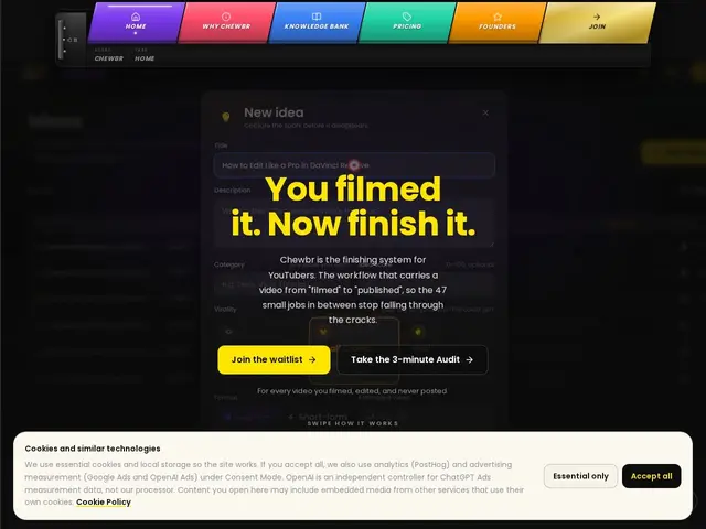 Preview of Chewbr